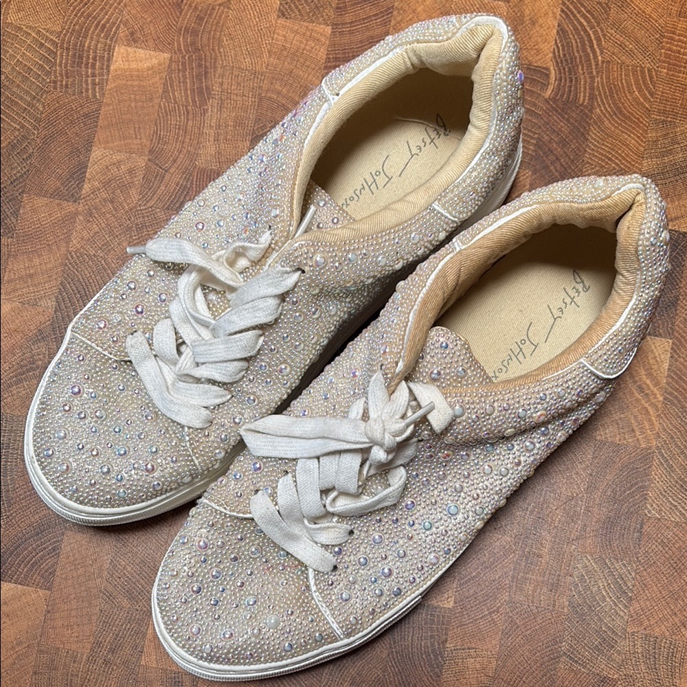 Betsey Johnson Beaded Women's Sneakers
